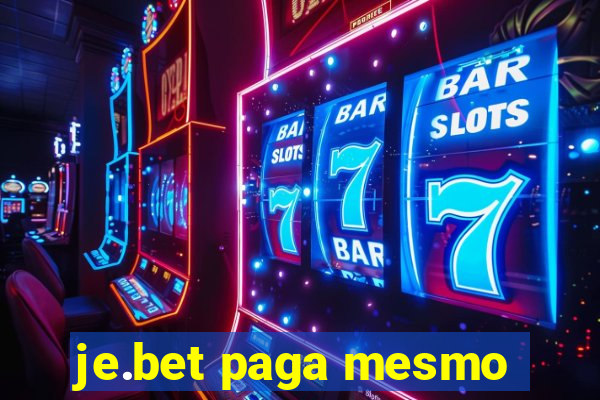 je.bet paga mesmo